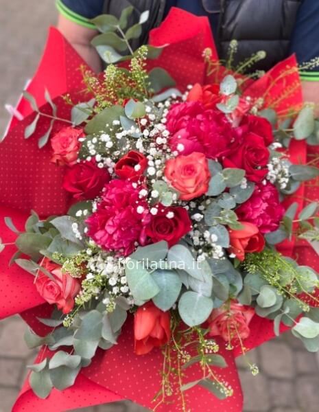 Bouquet di fiori assortiti