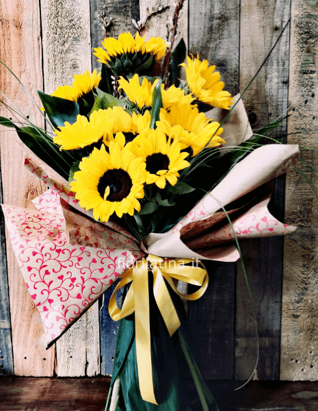 Tralcio di Girasoli 80 cm confezionato